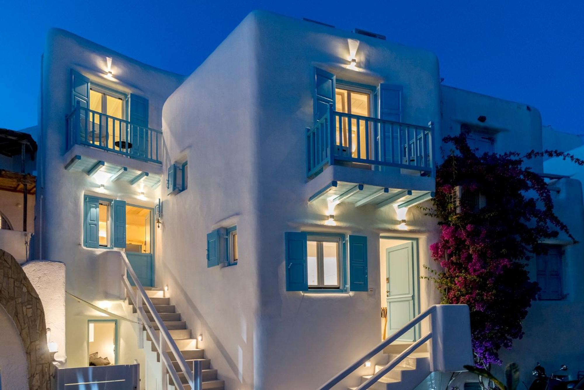 Mykonian Mews Luxury Suites Psarou  Exterior foto